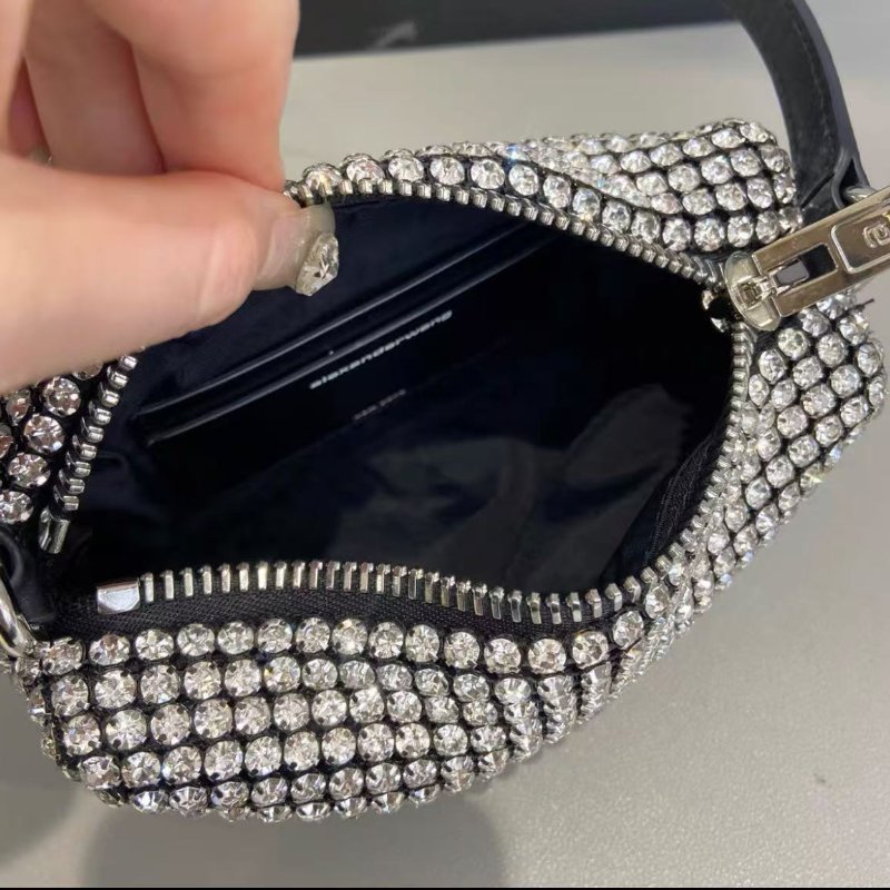 Alexander wang 鑽石包 肯豆同款17*10 99新 配件盒子-3