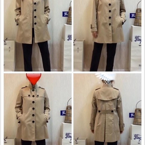 BURBERRY日系蜜色風衣40