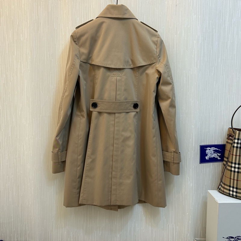 BURBERRY日系蜜色風衣40-2