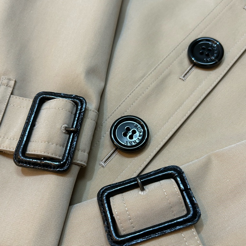 BURBERRY日系蜜色風衣40-4