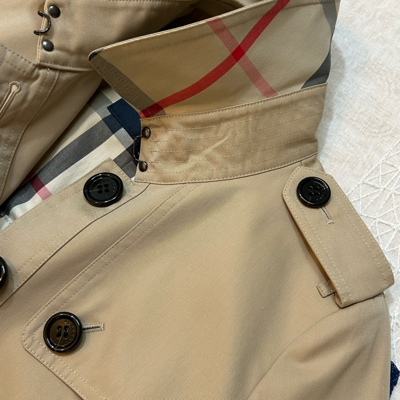 BURBERRY日系蜜色風衣40-7