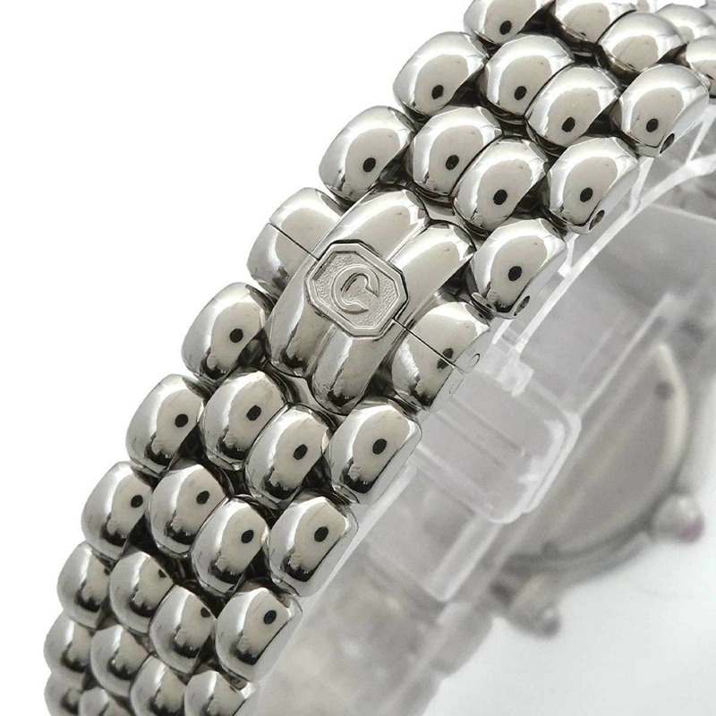 蕭邦 Happy Sport 27/8250-42 女士腕錶,鑲嵌 5 顆鑽石,搭載綠色石英機芯-5