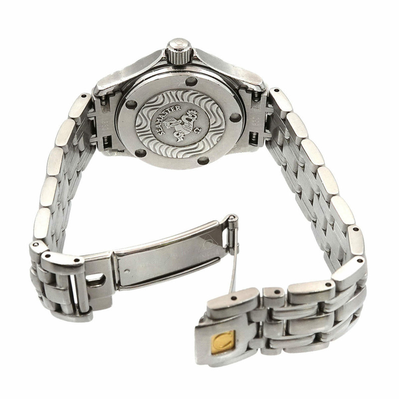 歐米茄海馬系列120 2571 21 女士腕錶 日期顯示 白色石英錶-2