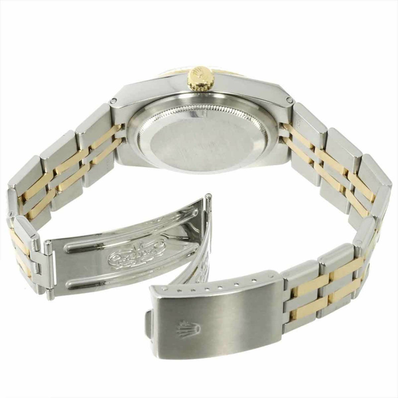 勞力士蠔式石英日誌型雙色腕錶 17013 No. 6 男士 18K金-3