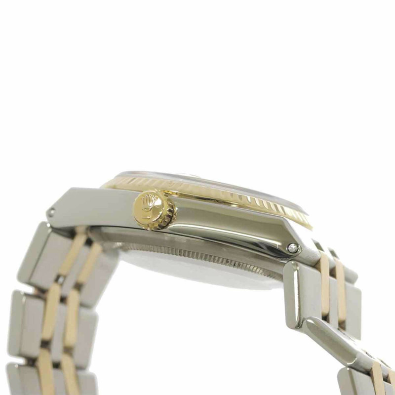 勞力士蠔式石英日誌型雙色腕錶 17013 No. 6 男士 18K金-4