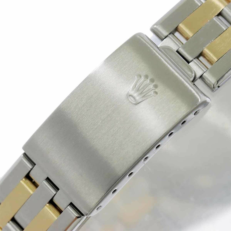 勞力士蠔式石英日誌型雙色腕錶 17013 No. 6 男士 18K金-5