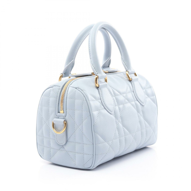 Dior Groove 20 Macrocannage 兩用肩背包 M1364UBOL 皮革 藍色 二手-1