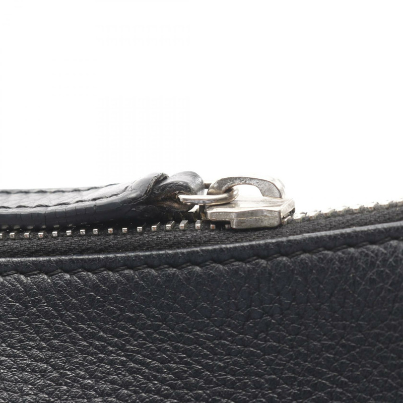 Christian Dior Street Chic Trotter 單肩包，帆布皮革，黑色/海軍藍，二手-7