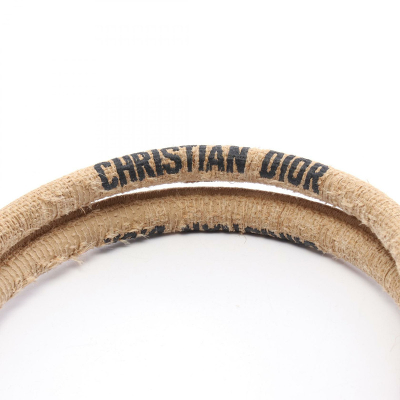 Christian Dior BOOK TOTE 中型手提包 拉菲草編織 棕色 黑色 二手 女士-6