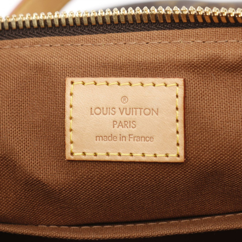 路易威登 Palermo PM 單肩手提包 M40145 Monogram 帆布 棕色 二手 LV-3