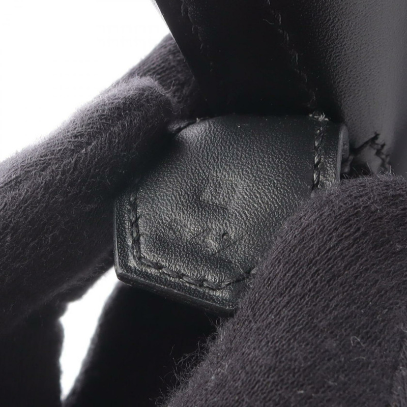 愛馬仕 Bolide 35 手提包,黑色,盒式小牛皮,二手,女士,帶五金配件,無肩帶-4