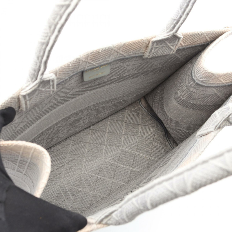 Christian Dior BOOK TOTE 中型帆布手袋 灰色 二手 女士 CD-2