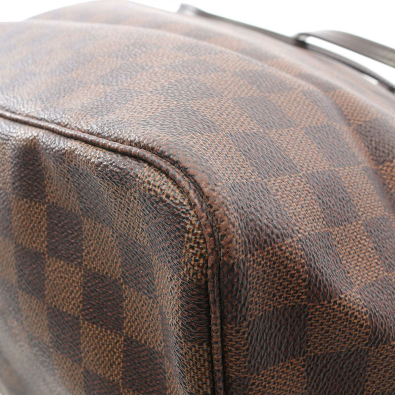 路易威登 Neverfull GM 單肩手提包 N51106 Damier 帆布 Ebene 二手 LV-5