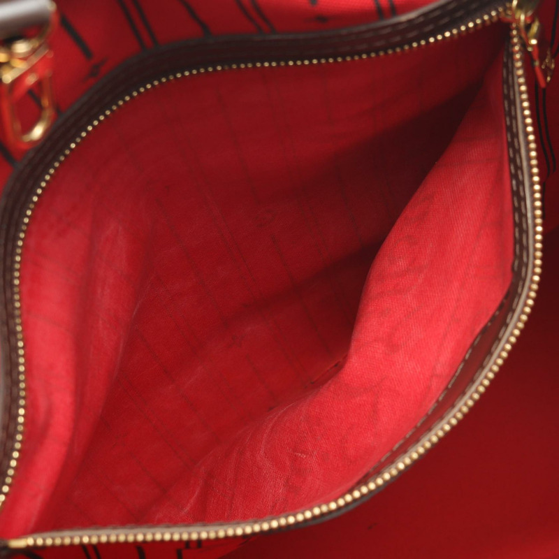 路易威登 Neverfull GM 單肩手提包 N51106 Damier 帆布 Ebene 二手 LV-9