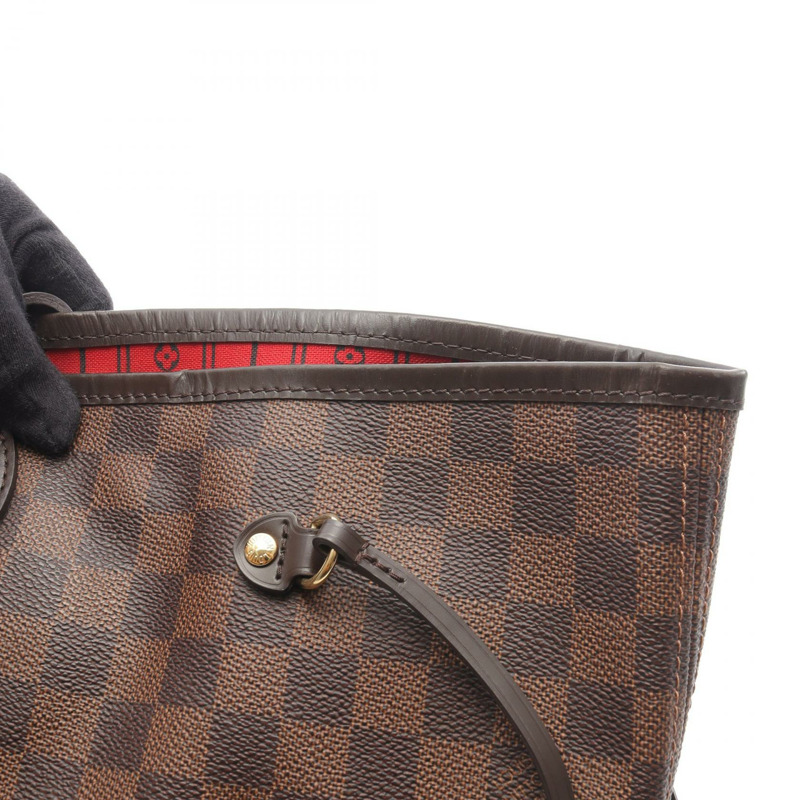 路易威登 Neverfull GM 單肩手提包 N51106 Damier 帆布 Ebene 二手 LV-12