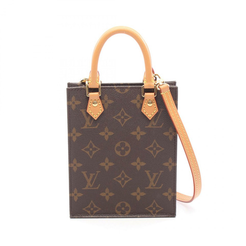 路易威登 Petit Sac Plat 2Way 肩背手提包 M69442 Monogram 帆布 二手