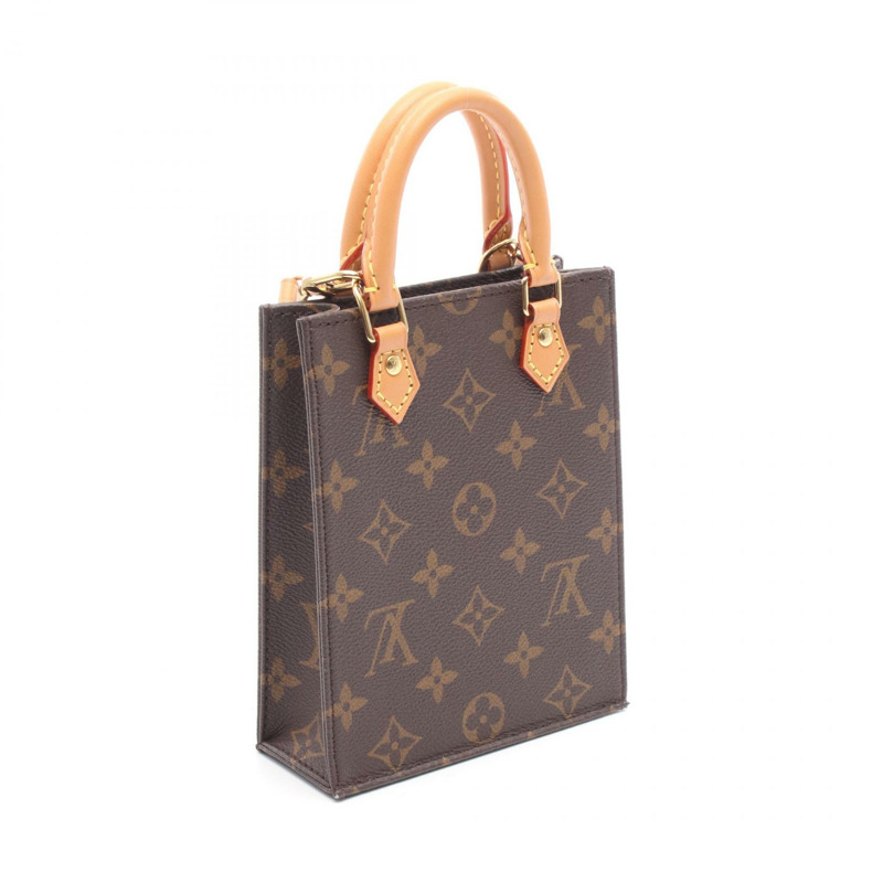 路易威登 Petit Sac Plat 2Way 肩背手提包 M69442 Monogram 帆布 二手-1