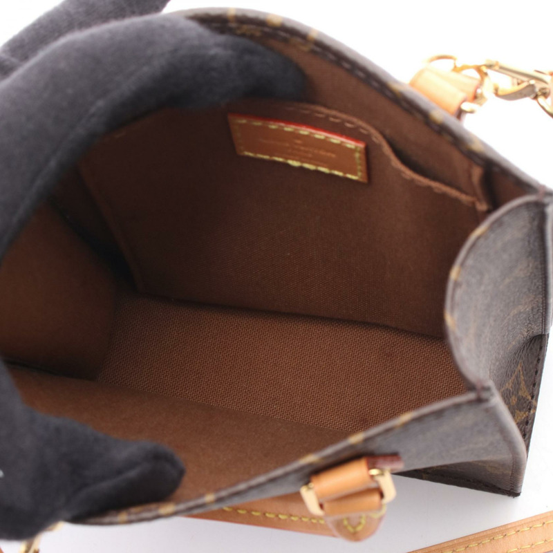 路易威登 Petit Sac Plat 2Way 肩背手提包 M69442 Monogram 帆布 二手-2