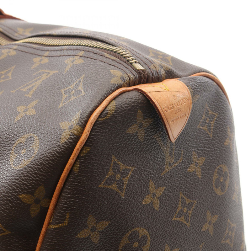 路易威登 Keepall60 手提包 M41422 Monogram 帆布皮革棕色二手男女通用-5