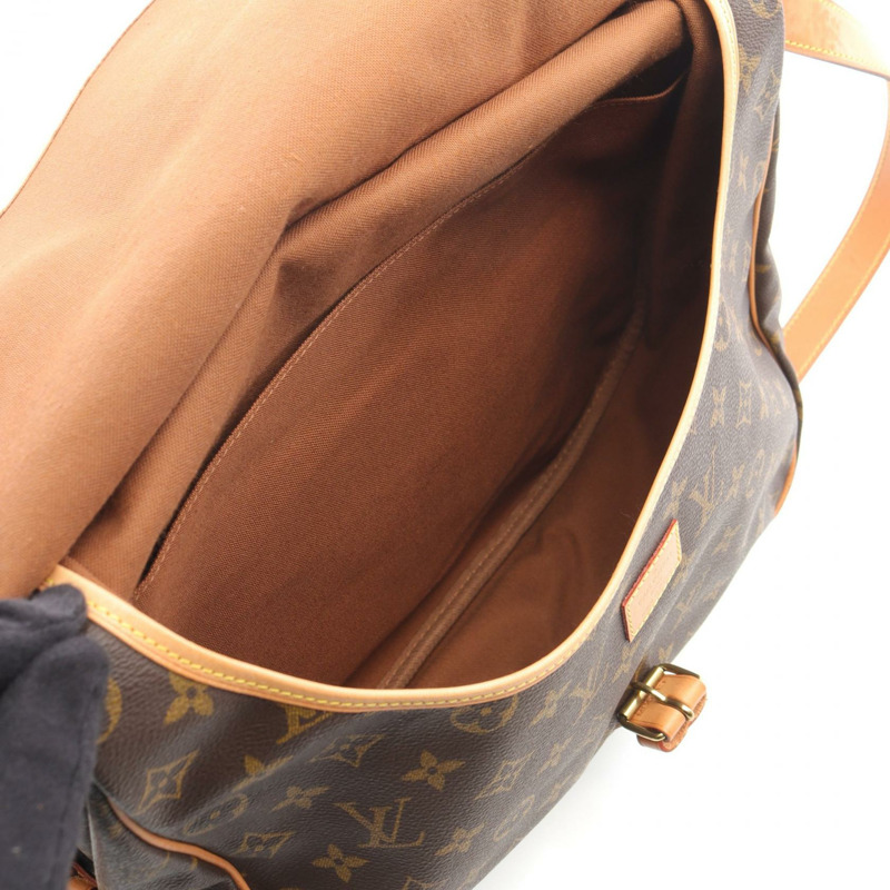 路易威登 Samuel 35 斜背單肩包 M42254 Monogram 帆布 二手 女士-3