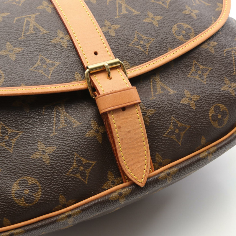 路易威登 Samuel 35 斜背單肩包 M42254 Monogram 帆布 二手 女士-10