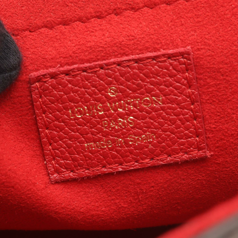 路易威登 Saint Placide 鏈條單肩背包 M43713 Monogram 皮革 Cerise LV-3