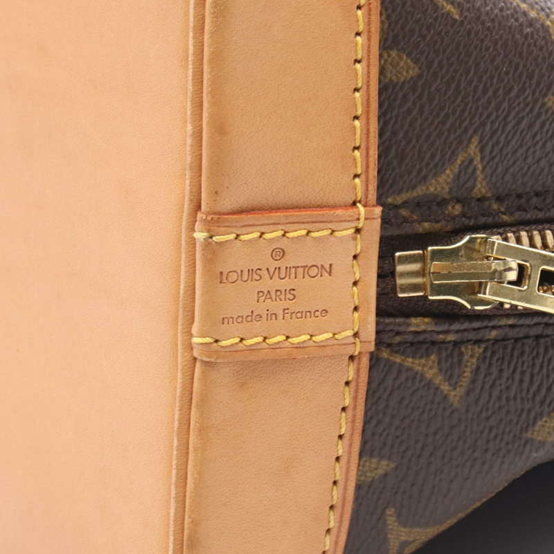 路易威登 Alma PM 手提包 M51130 Monogram 帆布皮革棕色二手 LV-3