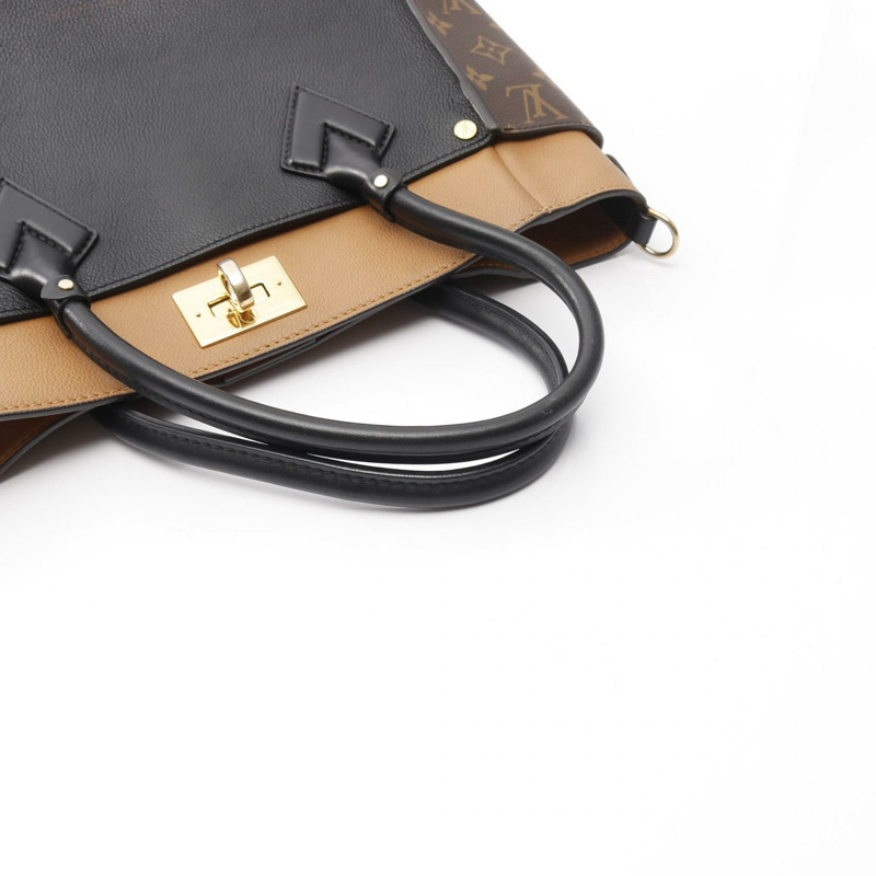 路易威登 On My Side MM 單肩手提包 M53823 Monogram 皮革 二手女士-9