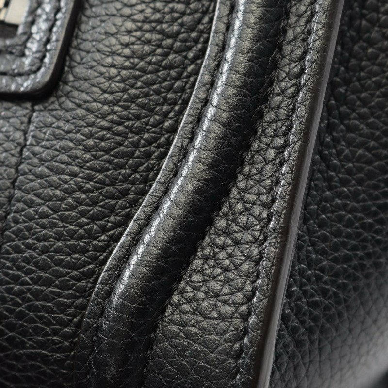 CELINE Luggage Nano Shopper 單肩斜背包 189243 黑色皮革 二手-5