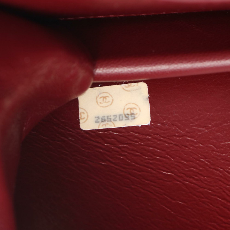 香奈兒迷你絎縫鏈條肩背包 A03571 羊皮 黑色 二手 GHW CC-4