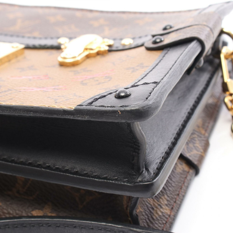 路易威登 Trunk 手拿包鏈條斜背包 M43596 Monogram Reverse-5