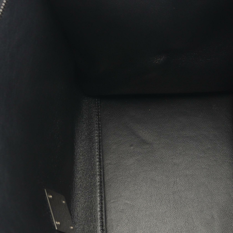 CELINE Trapeze 中型單肩手提包 169543 黑色麂皮皮革 二手 女士-9