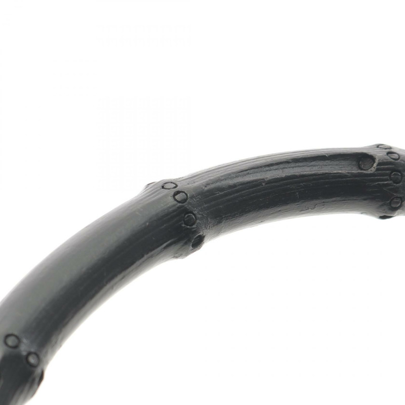 GUCCI Bamboo Kandinsky 單肩包 001 4061 黑色皮革 二手 女士-6