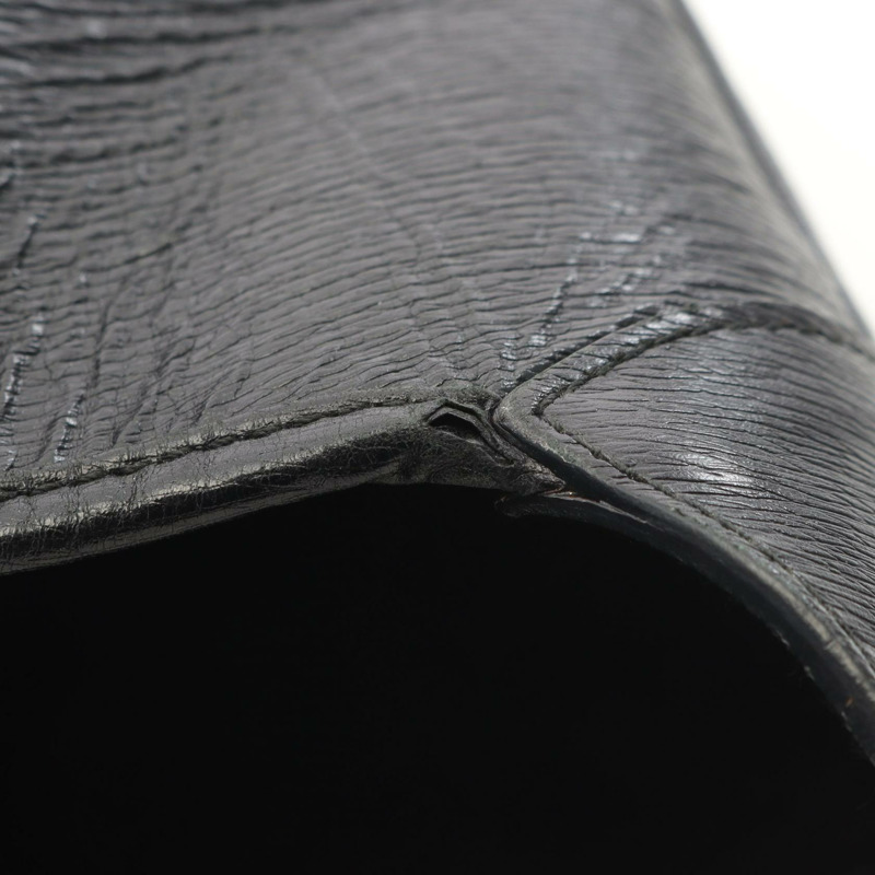 GUCCI Bamboo Kandinsky 單肩包 001 4061 黑色皮革 二手 女士-8