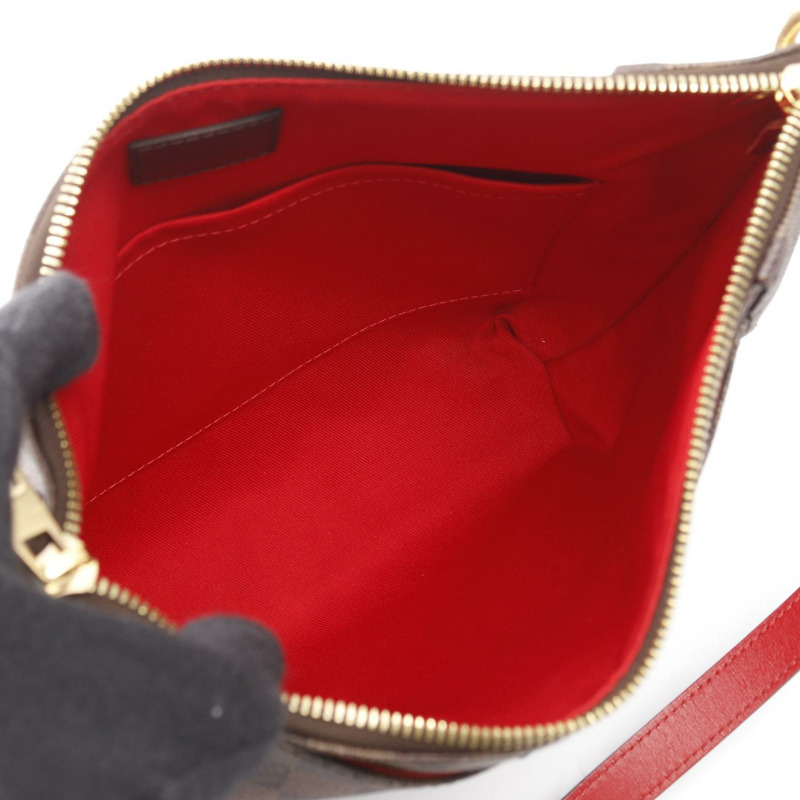 路易威登 South Bank 斜背單肩包 N42230 Damier 帆布棕色 Ebene-2