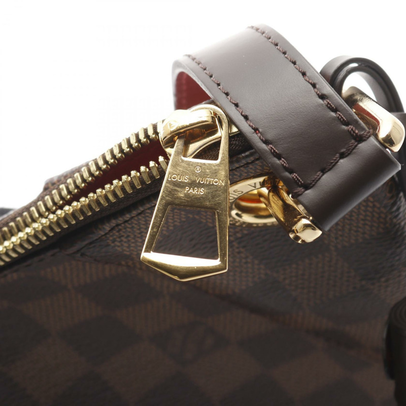 路易威登 South Bank 斜背單肩包 N42230 Damier 帆布棕色 Ebene-5