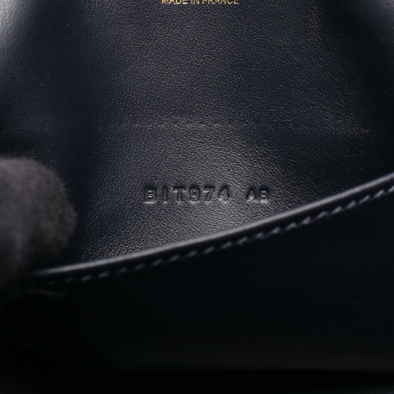 愛馬仕 Bolide1923 迷你肩背包 Evercolor 皮革 藍色 二手 B GHW-4