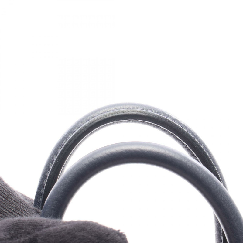 愛馬仕 Bolide1923 迷你肩背包 Evercolor 皮革 藍色 二手 B GHW-6