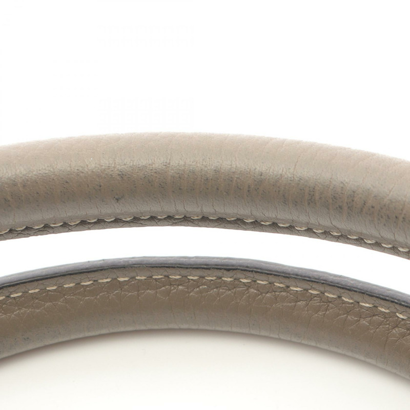 CELINE Luggage 迷你購物手提包,棕色皮革,二手女款-9