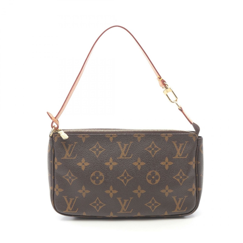 路易威登 Pochette Accessoires 手提包 M51980 Monogram 帆布棕色二手 LV-0