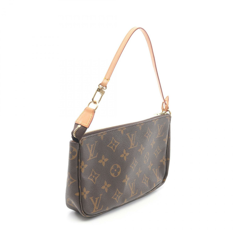 路易威登 Pochette Accessoires 手提包 M51980 Monogram 帆布棕色二手 LV-1