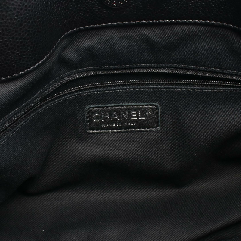 香奈兒 (CHANEL) Matelasse 鏈條肩背手提包 A67294 小牛皮黑色 SHW 二手女士-3