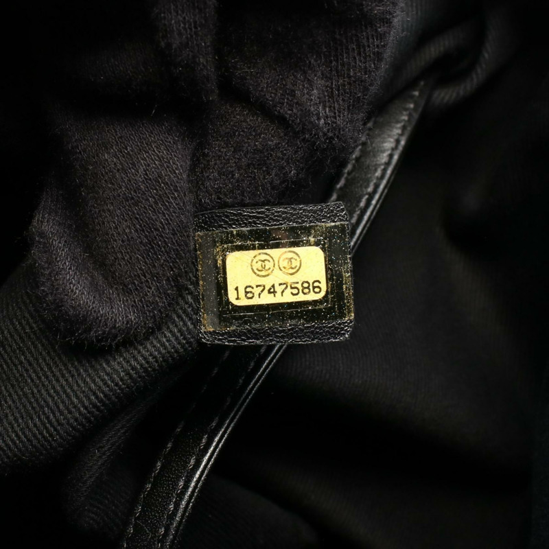 香奈兒 (CHANEL) Matelasse 鏈條肩背手提包 A67294 小牛皮黑色 SHW 二手女士-4