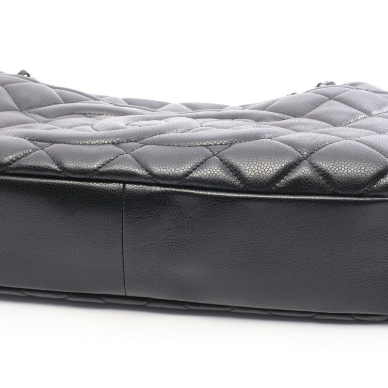香奈兒 (CHANEL) Matelasse 鏈條肩背手提包 A67294 小牛皮黑色 SHW 二手女士-6