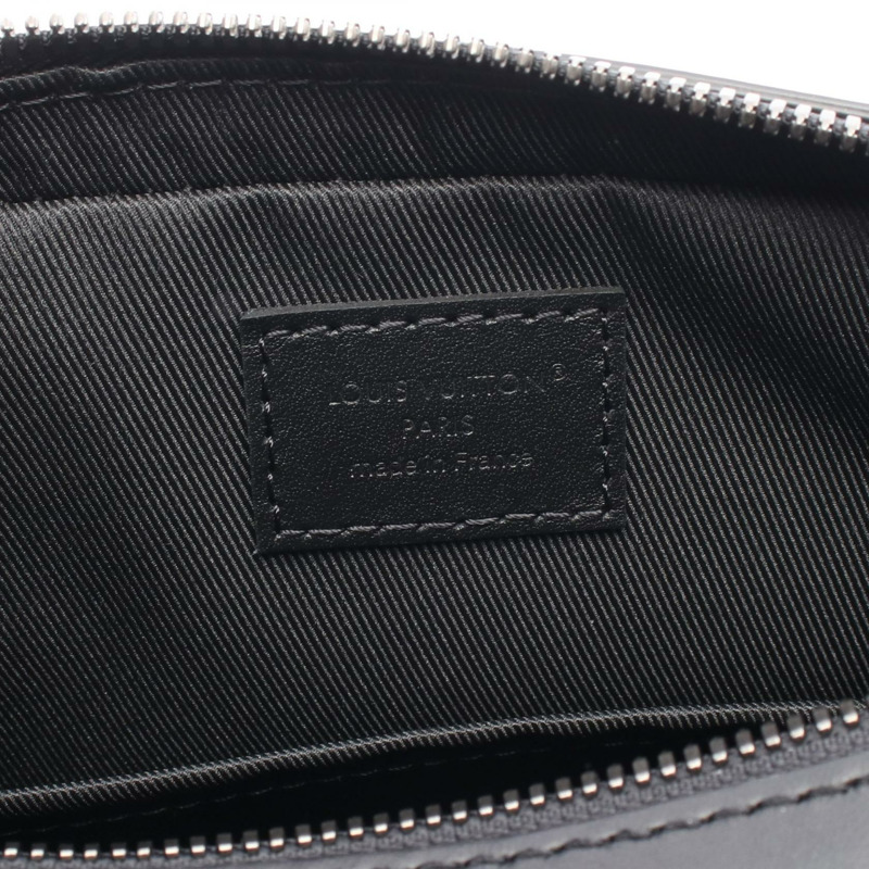 路易威登 Trio Messenger 肩背包 M69443 Monogram Eclipse 黑色灰色-3