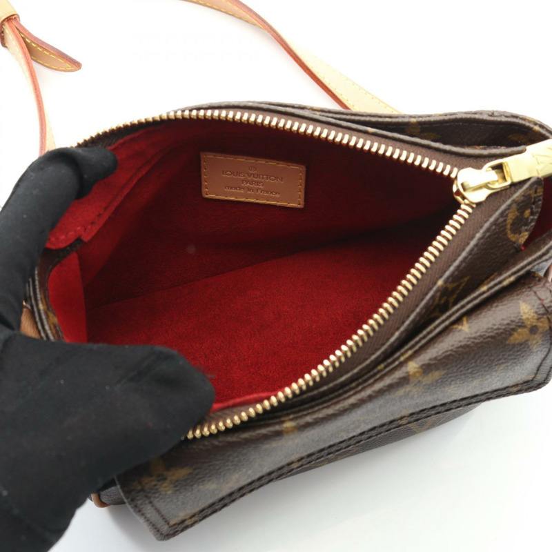 路易威登 Vivacite PM 斜背包 M51165 Monogram 帆布 二手 LV-2