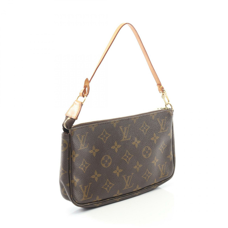 路易威登 Pochette Accessoires 手提包 M51980 Monogram 帆布皮革二手-1