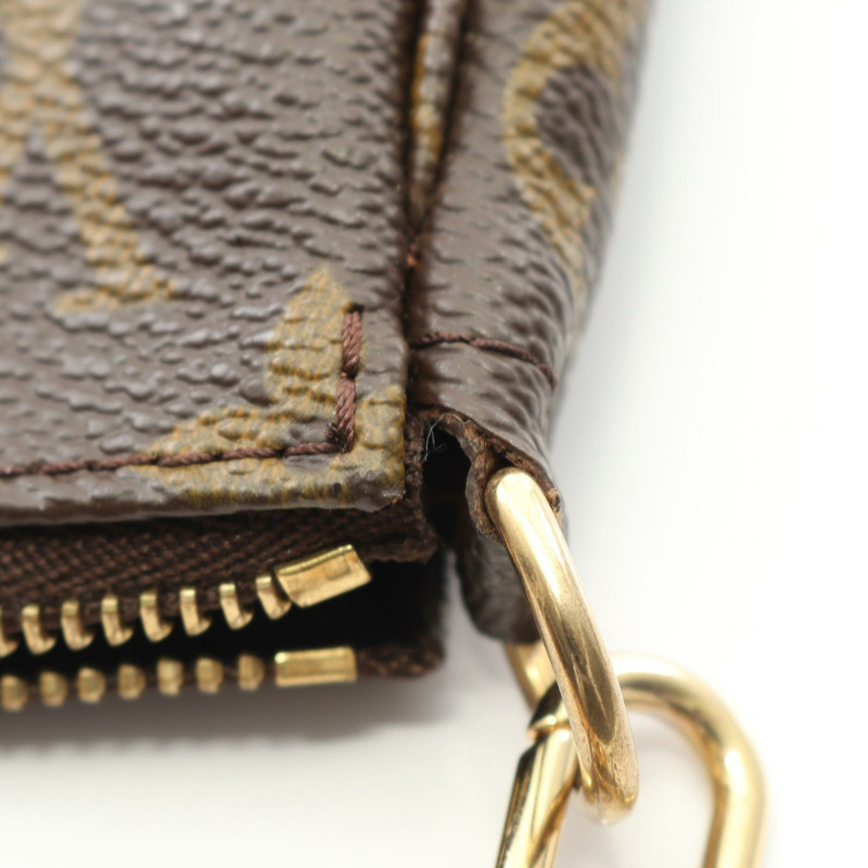 路易威登 Pochette Accessoires 手提包 M51980 Monogram 帆布皮革二手-9