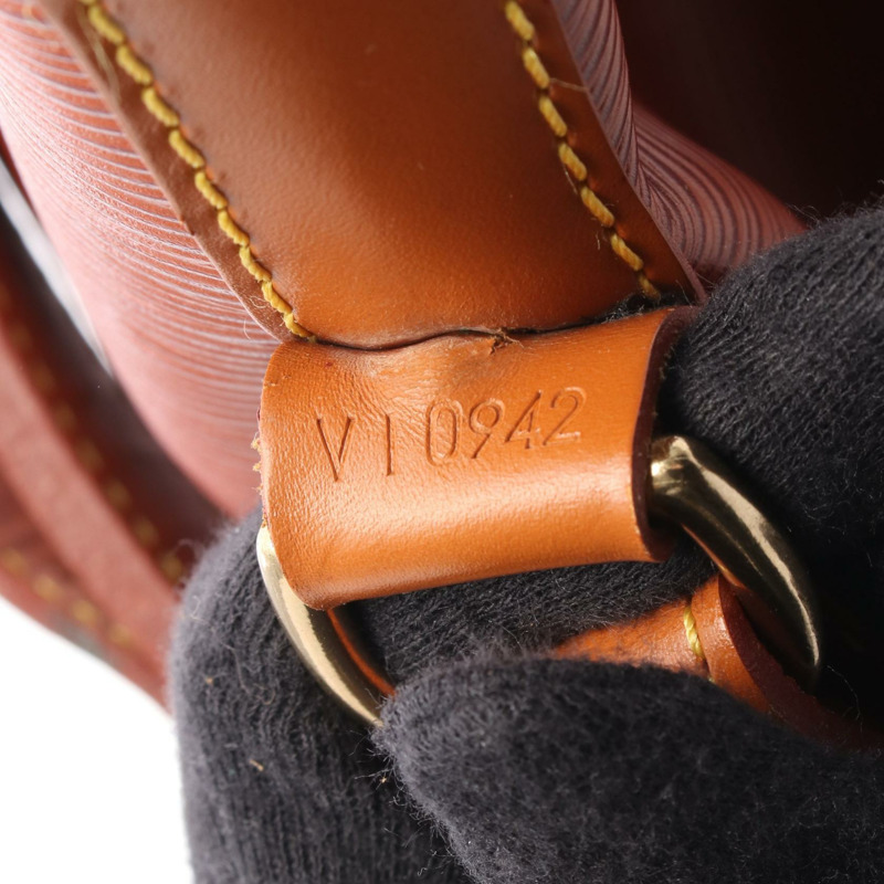 路易威登 Noe 單肩包 M44028 Epi 皮革肯亞棕色二手女款 LV-4