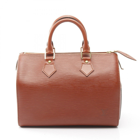 路易威登 Speedy 25 手提包 M43013 Epi 皮革 棕色 肯亞棕色 二手 LV